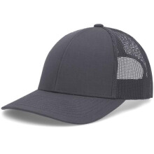 Pacific Headwear P114.059.YTH Low-Pro Trucker Cap, Graphite - Youth
