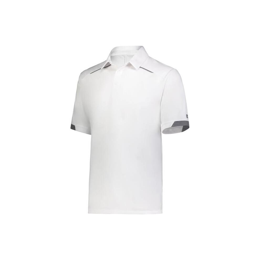 Russell R20dkm.whi.m Legend Polo T-Shirt, - Medium White