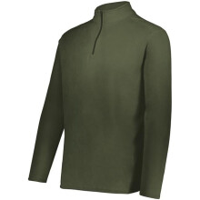 Augusta Sportswear 6863.039.S Micro-Lite Fleece 0.25 Zip Pullover, Olive - Small