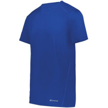 Holloway 222236.060.M Youth Essential T-Shirt, Royal - Medium