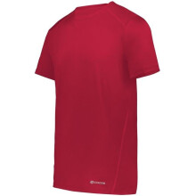 Holloway 222236.083.S Youth Essential T-Shirt, Scarlet - Small