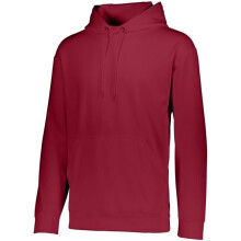 Augusta Sportswear 5505.J36.L Wicking Fleece Hoodie, Cardinal - Large