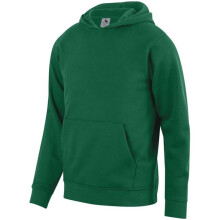 Augusta Sportswear 5415.035.S Youth 60 Percent Cotton & 40 Percent Polyester Fleece Hoodie, Dark Green - Small
