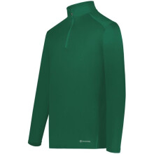 Holloway 222140.035.S 0.25 Zip Pullover, Dark Green - Small