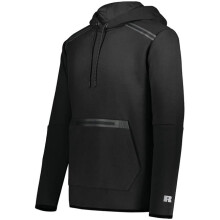 Russell R23TFM.BLK.3XL Legend Tech Fleece Hoodie, Black - 3XL