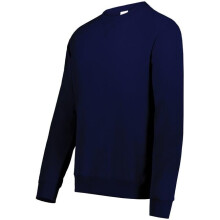 Augusta Sportswear 6958.067.S Youth All-Day Core Basics Fleece Crew T-Shirt, Midnight Blue - Small