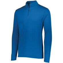 Augusta Sportswear 2786.060.XL Youth Attain Wicking 0.25 Zip Pullover, Royal - Extra Large