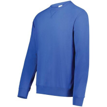 Augusta Sportswear 6958.062.M Youth All-Day Core Basics Fleece Crew T-Shirt, Cobalt Blue - Medium