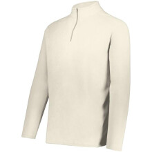 Augusta Sportswear 6863.53T.XL Micro-Lite Fleece 0.25 Zip Pullover, Oyster - Extra Large
