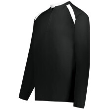 Holloway 229595.420.3XL Clubhouse Pullover, Black & White - 3XL