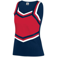 Augusta Sportswear 9141.518.XS Girls Pike Shell, Navy, Red & White - Extra Small