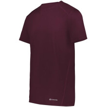 Holloway 222136.745.3XL Essential T-Shirt, Maroon - 3XL