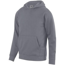 Augusta Sportswear 5415.059.L Youth 60 Percent Cotton & 40 Percent Polyester Fleece Hoodie, Graphite - Large