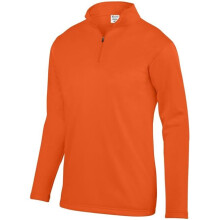 Augusta Sportswear 5507.029.S Wicking Fleece Pullover, Orange - Small