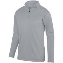 Augusta Sportswear 5508.009.S Youth Wicking Fleece Pullover, Athletic Grey - Small