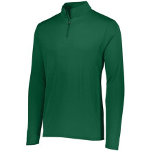 Augusta Sportswear 2786.035.M Youth Attain Wicking 0.25 Zip Pullover, Dark Green - Medium