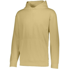 Augusta Sportswear 5506.023.L Youth Wicking Fleece Hoodie, Vegas Gold - Large