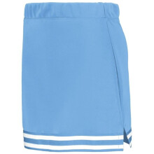 Augusta Sportswear 6926.021.XS Girls Cheer Squad Skirt, Columbia Blue & White - Extra Small