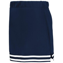 Augusta Sportswear 6926.U24.M Girls Cheer Squad Skirt, Navy & White - Medium