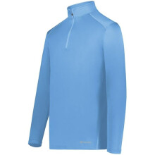 Holloway 222140.089.L 0.25 Zip Pullover, Columbia Blue - Large