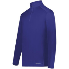 Holloway 222140.747.M 0.25 Zip Pullover, Purple - Medium