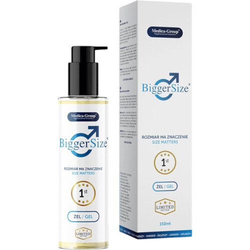 BiggerSize τζελ διεύρυνσης και πάχυνσης πέους 150ml