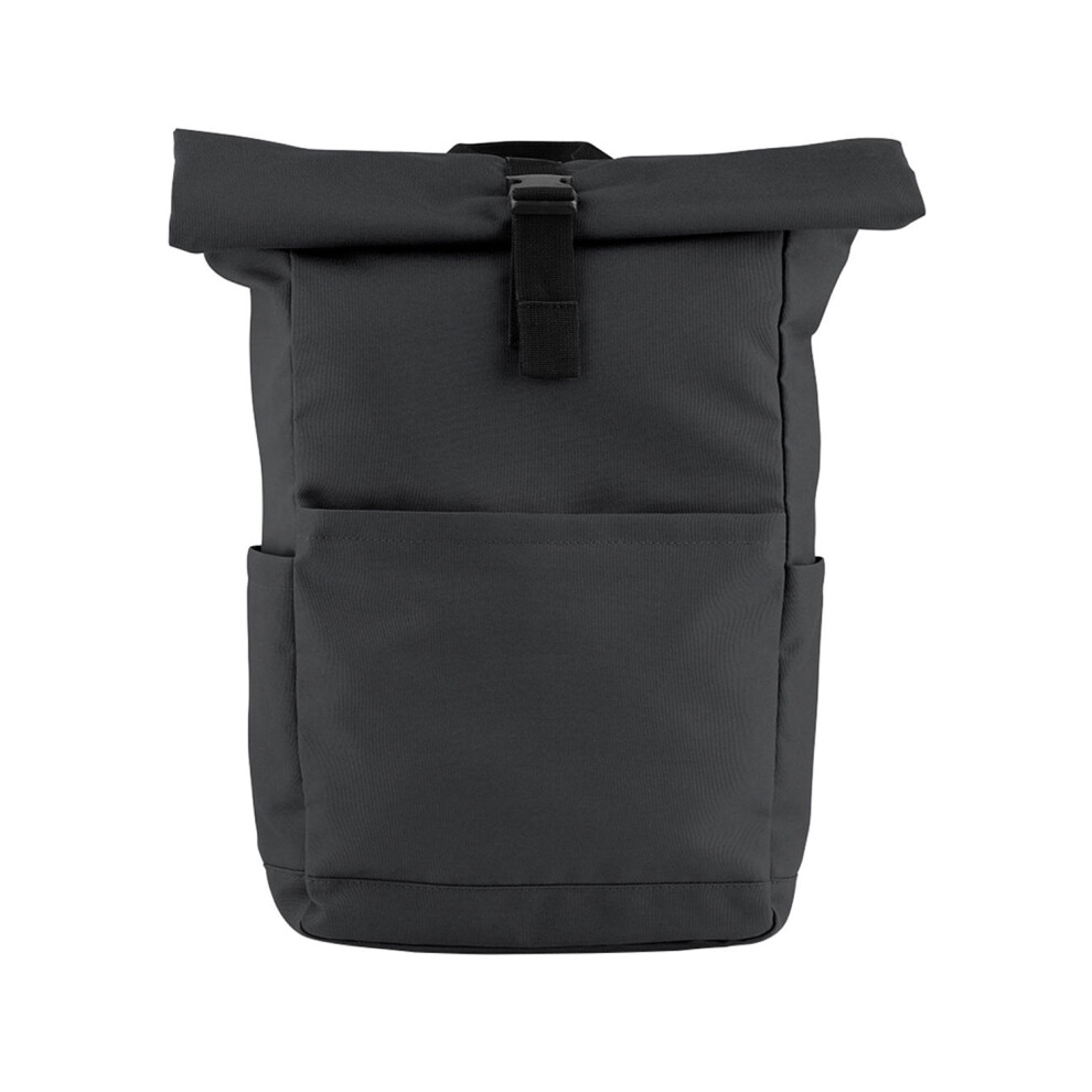 New Bagbase Unisex (One Graphite ) Everywear Roll Top Backpack Grey 18L
