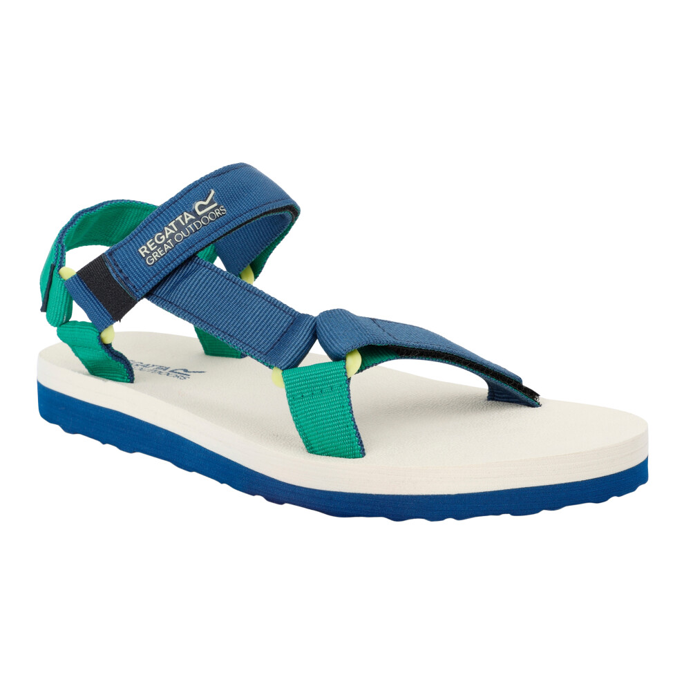 (6.5 UK, Blue/Green) Regatta Womens/Ladies Vendeavour Sandals