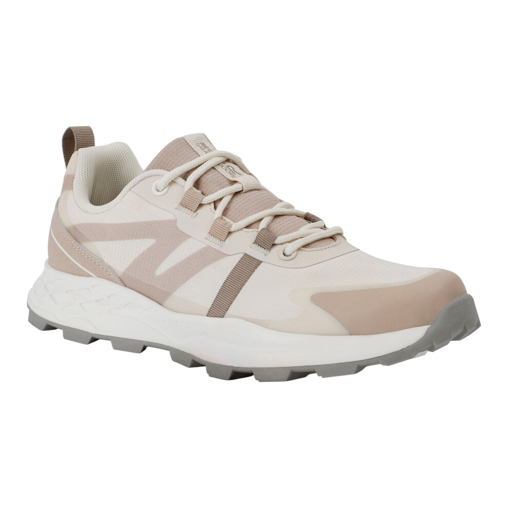 (6.5 UK, Light Vanilla) Regatta Womens/Ladies Leighton Synthetic Leather Trainers