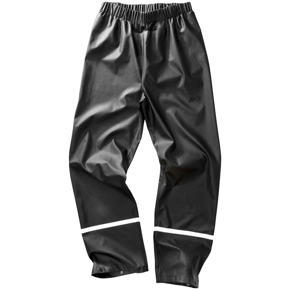 (XL, Black) Result Genuine Recycled Mens Prism PU Waterproof Trousers