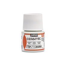 Pintura - Pebeo - Cerâmica - Branco - 45ml - Brilhante