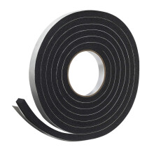 Frost King R734H Svampgummi Skumtape 3/4"""" B X 7/16"""" H X 10' L Sort