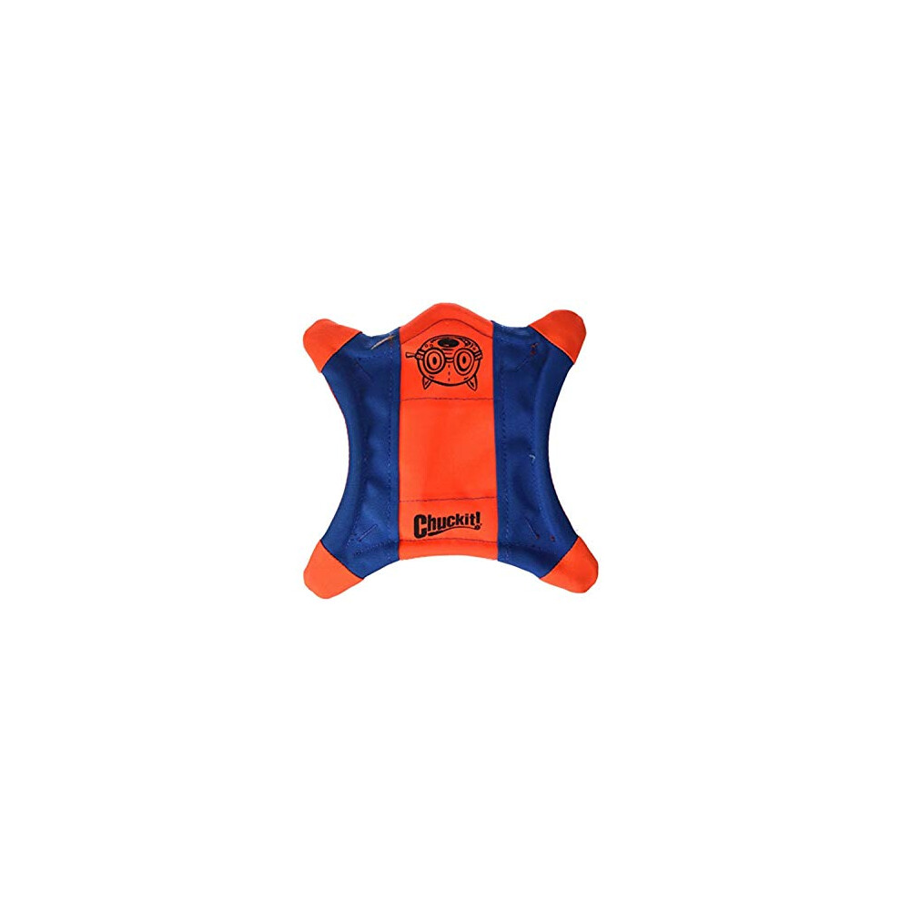 Jouet rotatif pour chien ChuckIt!    cureuil volant (orange/bleu), multicolore, taille M (25,4 x 25,4 cm) (0511300)