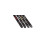 Fender Logo Guitar Strap 2 i sort med gult logo 3