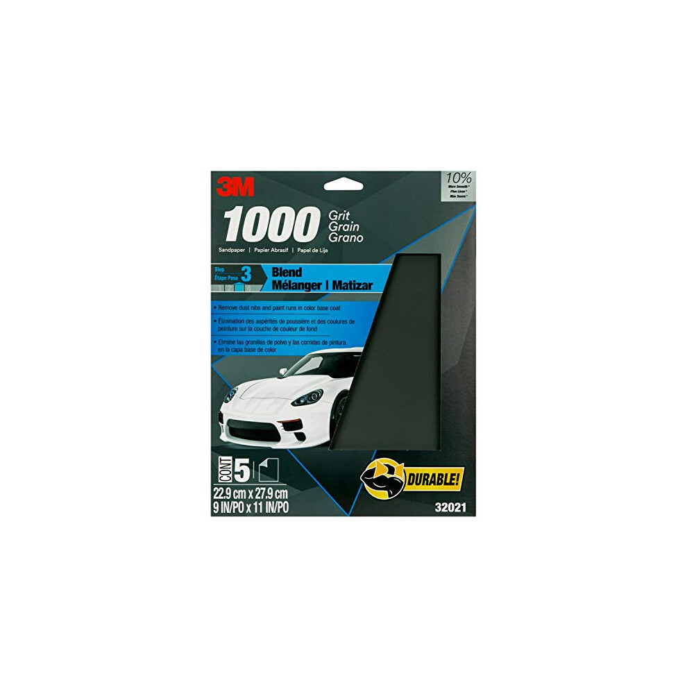 3m 32021 Imperial Wetordry 9 X 11 Sheet - 5 Sheets Per Pack