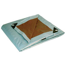 Viac celov strieborno-hned odoln polyetyl nov plachta DRY TOP 10x12 (10'x12')
