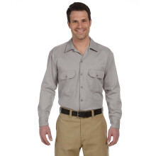 Dickies Pnsk pracovn koile s velkm vysokm dlouhm rukvem strbrn 3XL