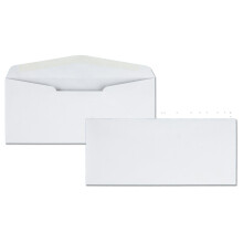 Quality Park #10 Business Konvolutter Gummed White 500 pr. ?ske (11112)