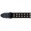 Dunlop Cinghia con Grommet Nera Dunlop D3819BK 3