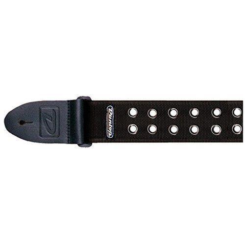 Dunlop Cinghia con Grommet Nera Dunlop D3819BK 2