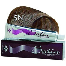Satin | Professionelle Haarfarbe | Natrliche Serie | Mittelbraun | 3 Unzen.