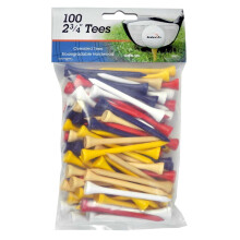 Intech golfplk 2 3/4 hvelykes tbbsznu (piros fehr, kk, srga termszetes) 100 db