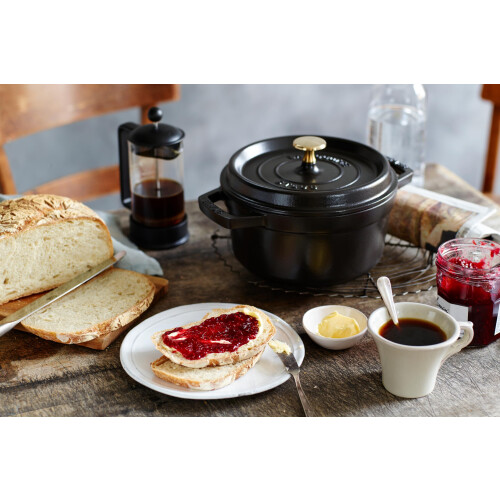 STAUB Cocotte 11020 preto diam 20cm 2