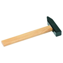Hamer - GOKI - Kind - Hout - L=19cm - Beige en zwart