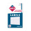 MACO White Rectangular Multi-Purpose Labels  3/4 x 1 Inches  1000 Per Box MS-1216 1