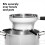 OXO OXO Good Grips Stålmatberedare för Puréer, Silver 5