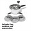 OXO OXO Good Grips Stålmatberedare för Puréer, Silver 4