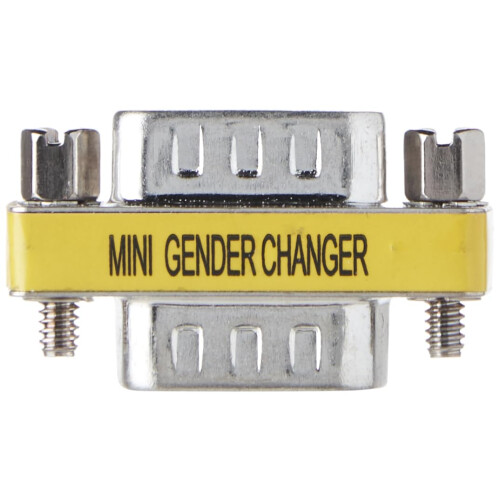 Seriel mini k?nsskifter/kobling DB9 han til DB9 han