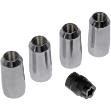Dorman 711-624 Fecho de Porca de Roda Cromado Duplex Acorn M14-1.50 Compatível com Modelos Selecionados, 4 Pacote