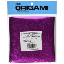 Aitoh origami Paper 5.875 """" x5.875 """" 20/pkg folie n relief